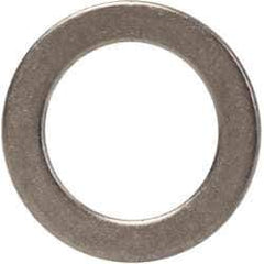 Made in USA - 0.02" Thick, 1/4" Inside x 3/8" OD, Shortening Shim - #12 Screw, Uncoated 300 Stainless Steel - Top Tool & Supply