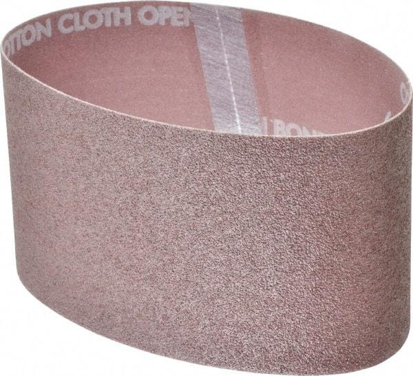 Norton - 3-1/2" Wide x 15-1/2" OAL, 60 Grit, Aluminum Oxide Abrasive Belt - Aluminum Oxide, Medium, Coated, X Weighted Cloth Backing, Series R228 - Top Tool & Supply