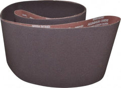 Norton - 8" Wide x 107" OAL, 50 Grit, Aluminum Oxide Abrasive Belt - Aluminum Oxide, Coarse, Coated, X Weighted Cloth Backing, Series R228 - Top Tool & Supply