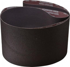 Norton - 8" Wide x 107" OAL, 60 Grit, Aluminum Oxide Abrasive Belt - Aluminum Oxide, Medium, Coated, X Weighted Cloth Backing, Series R228 - Top Tool & Supply