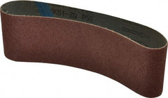 Tru-Maxx - 3" Wide x 21" OAL, 50 Grit, Aluminum Oxide Abrasive Belt - Aluminum Oxide, Coarse, Coated - Top Tool & Supply