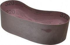 Tru-Maxx - 3" Wide x 24" OAL, 320 Grit, Aluminum Oxide Abrasive Belt - Aluminum Oxide, Extra Fine, Coated - Top Tool & Supply