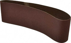 Tru-Maxx - 4" Wide x 24" OAL, 150 Grit, Aluminum Oxide Abrasive Belt - Aluminum Oxide, Very Fine, Coated - Top Tool & Supply