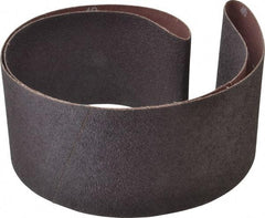 Norton - 4" Wide x 54" OAL, 40 Grit, Aluminum Oxide Abrasive Belt - Aluminum Oxide, Coarse, Coated, X Weighted Cloth Backing, Series R228 - Top Tool & Supply