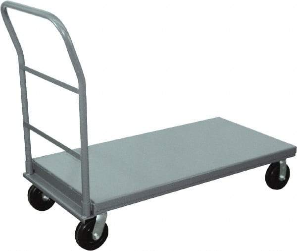 Jamco - 3,000 Lb Capacity Steel Platform Truck - 24" OAW, Phenolic Casters - Top Tool & Supply