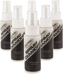 Accu-Finish - 2 oz Diamond Spray Compound - 8,000 Grit, Clear, Use on Ceramic - Top Tool & Supply