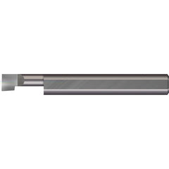 Boring Bar: 0.23″ Min Bore, 1.6″ Max Depth, Right Hand Cut, Solid Carbide 5/16″ Shank Dia, 2-1/2″ OAL, 0.006″ Corner Radius