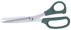 Clauss - 3-1/4" LOC, 8" OAL Stainless Steel Standard Shears - Ambidextrous, Straight Handle, For General Purpose Use - Top Tool & Supply