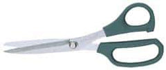 Clauss - 3-1/4" LOC, 8" OAL Stainless Steel Standard Shears - Ambidextrous, Straight Handle, For General Purpose Use - Top Tool & Supply