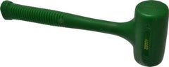 Garland - 26 oz Head 2" Face Diam Polyurethane Dead Blow Hammer - 11-1/2" OAL, Polyurethane Handle - Top Tool & Supply