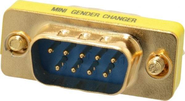 Tripp-Lite - Adapter/Gender Changer - DB9(M/M) Connector, Black - Top Tool & Supply