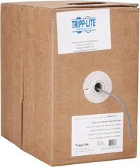 Tripp-Lite - Cat5e, 24 AWG, 350 MHz, Unshielded Network & Ethernet Cable - Gray, PVC, 1,000' OAL - Top Tool & Supply