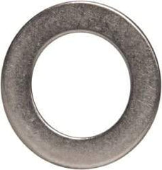 Made in USA - 0.51mm Thick, 10mm Inside x 16mm OD, Round Shim - 5/16" Screw, Uncoated 302/304 Stainless Steel - Top Tool & Supply