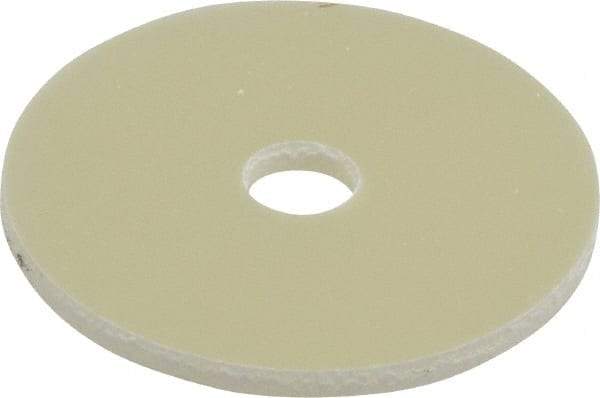 Made in USA - 3/8" Screw, Grade G10 Fiberglass Standard Flat Washer - 3/8" ID x 2" OD, 1/8" Thick, Plain Finish - Top Tool & Supply