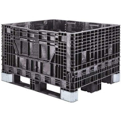 Akro-Mils - 47-5/8" Long x 39-3/4" Wide x 33-7/8" High Polyethylene Collapsible Bulk Box Container with 2 Gates - 2,500 Lb. Load Capacity - Top Tool & Supply