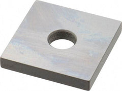 Mitutoyo - 0.141" Square Steel Gage Block - Accuracy Grade 0, Includes Certificate of Inspection - Top Tool & Supply