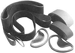 Norton - 4" Wide x 132" OAL, 80 Grit, Silicon Carbide Abrasive Belt - Silicon Carbide, Medium, Coated, Wet - Top Tool & Supply