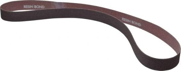 Norton - 1" Wide x 42" OAL, 60 Grit, Aluminum Oxide Abrasive Belt - Aluminum Oxide, Medium, Coated, X Weighted Cloth Backing, Series R228 - Top Tool & Supply