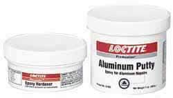 Loctite - 1 Lb Kit Gray Epoxy Resin Putty - -20 to 203°F Operating Temp, 6 hr Full Cure Time, Series 135 - Top Tool & Supply