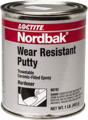 Loctite - 3 Lb Kit Gray Epoxy Resin Putty - -20 to 225°F Operating Temp, 6 hr Full Cure Time, Series 209 - Top Tool & Supply