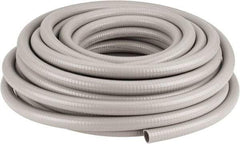 Hubbell Wiring Device-Kellems - 1" Trade Size, 100' Long, Flexible Liquidtight Conduit - PVC, 26mm ID, Gray - Top Tool & Supply