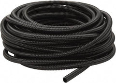 Hubbell Wiring Device-Kellems - 1/2" Trade Size, 100' Long, Flexible Liquidtight Conduit - PVC, 16.1mm ID, Black - Top Tool & Supply