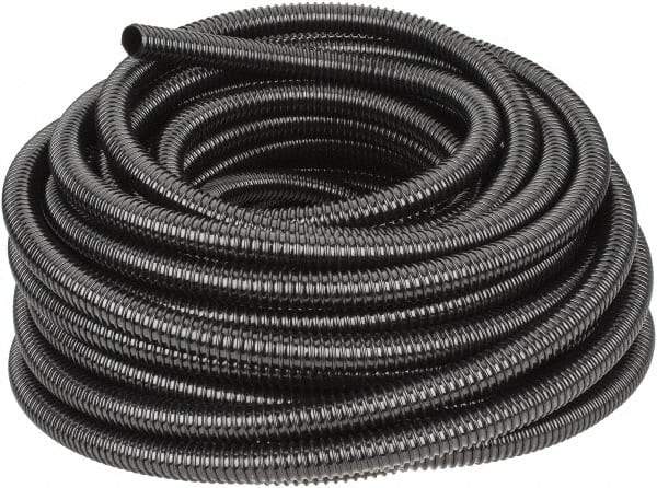 Hubbell Wiring Device-Kellems - 3/4" Trade Size, 100' Long, Flexible Liquidtight Conduit - PVC, 21.1mm ID, Black - Top Tool & Supply