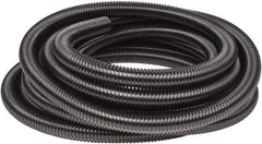 Hubbell Wiring Device-Kellems - 1-1/2" Trade Size, 50' Long, Flexible Liquidtight Conduit - PVC, 40.3mm ID, Black - Top Tool & Supply