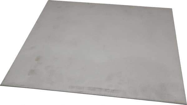 Made in USA - 0.075 Inch Thick x 12 Inch Wide x 12 Inch Long, 304 Stainless Steel Sheet - Cold Rolled, Bright Finish, #2B - Top Tool & Supply