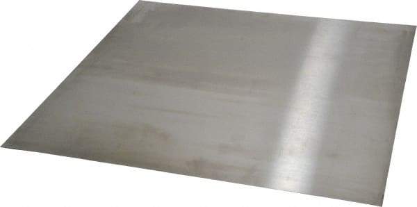 Value Collection - 0.06 Inch Thick x 12 Inch Wide x 12 Inch Long, 304 Stainless Steel Sheet - Intermediate Polished Finish, #4 - Top Tool & Supply