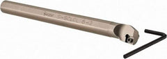 Iscar - 0.622" Min Bore Diam, 6" OAL, 1/2" Shank Diam, S-SCLC Indexable Boring Bar - CC.T 2 Insert, Screw Holding Method - Top Tool & Supply