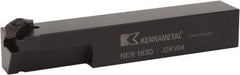 Kennametal - External Thread, Right Hand Cut, 25.4mm Shank Width x 25.4mm Shank Height Indexable Threading Toolholder - 152.4mm OAL, N.3L Insert Compatibility, NE Toolholder, Series Top Notch - Top Tool & Supply