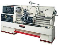 Jet - 14" Swing, 40" Between Centers, 230/460 Volt, Triple Phase Engine Lathe - Top Tool & Supply