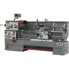 Jet - 18" Swing, 60" Between Centers, 230/460 Volt, Triple Phase Engine Lathe - 7MT Taper, 7-1/2 hp, 25 to 1,800 RPM, 3-1/8" Bore Diam, 40" Deep x 48-7/8" High x 116-1/2" Long - Top Tool & Supply