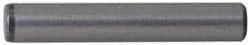 Value Collection - 7/8" Diam x 5" Pin Length Grade 8 Alloy Steel Standard Dowel Pin - C 50-58 Hardness, 156,000 Lb Breaking Strength, 1 Beveled & 1 Rounded End - Top Tool & Supply