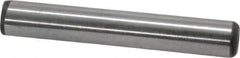 Value Collection - 5/16" Diam x 2" Pin Length Grade 8 Alloy Steel Standard Dowel Pin - C 50-58 Hardness, 20,000 Lb Breaking Strength, 1 Beveled & 1 Rounded End - Top Tool & Supply