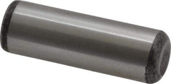 Value Collection - 1/2" Diam x 1-1/2" Pin Length Grade 8 Alloy Steel Standard Dowel Pin - C 50-58 Hardness, 51,000 Lb Breaking Strength, 1 Beveled & 1 Rounded End - Top Tool & Supply