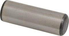 Value Collection - 1" Diam x 3" Pin Length Grade 8 Alloy Steel Standard Dowel Pin - C 50-58 Hardness, 204,000 Lb Breaking Strength, 1 Beveled & 1 Rounded End - Top Tool & Supply