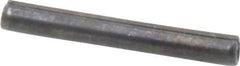 Made in USA - 3/32" Diam x 3/4" Long Slotted Spring Pin - Grade 1070-1090 Alloy Steel, Black Oxide Finish - Top Tool & Supply