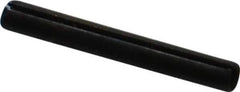 Made in USA - 1/16" Diam x 1/2" Long Slotted Spring Pin - Grade 1070-1090 Alloy Steel, Black Oxide Finish - Top Tool & Supply