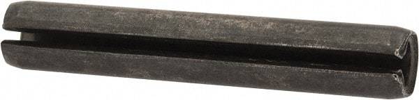 Made in USA - 5/16" Diam x 1-7/8" Long Slotted Spring Pin - Grade 1070-1090 Alloy Steel, Black Oxide Finish - Top Tool & Supply