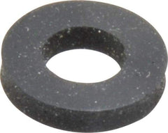 Made in USA - 1/4" Screw, Grade 60 Neoprene Standard Flat Washer - 0.23" ID x 1/2" OD, 0.108" Thick, Plain Finish - Top Tool & Supply