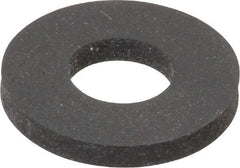 Made in USA - 3/8" Screw, Grade 60 Neoprene Standard Flat Washer - 0.355" ID x 0.813" OD, 0.108" Thick, Plain Finish - Top Tool & Supply