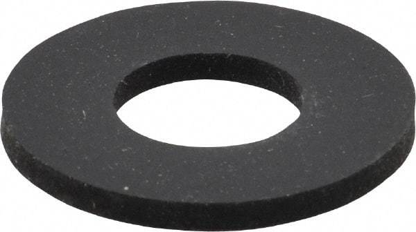 Made in USA - 1/2" Screw, Grade 60 Neoprene Standard Flat Washer - 0.49" ID x 1.063" OD, 0.108" Thick, Plain Finish - Top Tool & Supply