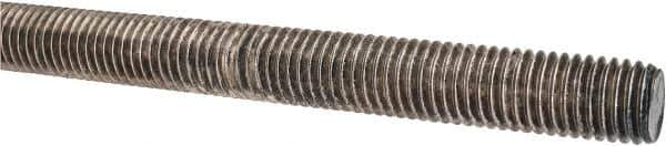 Value Collection - 5/8-11 UNC (Coarse), 3' Long, Stainless Steel Threaded Rod - Right Hand Thread - Top Tool & Supply