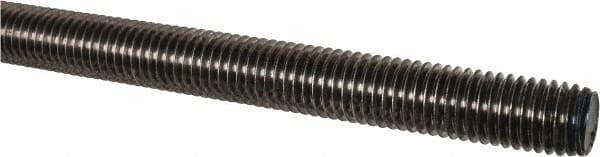 Made in USA - 3/4-10 UNC (Coarse), 3' Long, Stainless Steel Threaded Rod - Right Hand Thread - Top Tool & Supply