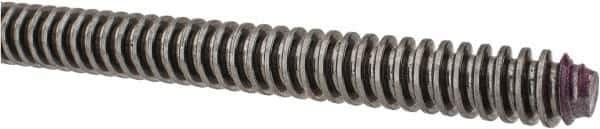 Keystone Threaded Products - 5/8-6 Acme, 3' Long, Low Carbon Steel General Purpose Acme Threaded Rod - Oil Finish Finish, Right Hand Thread, 2G Fit - Top Tool & Supply