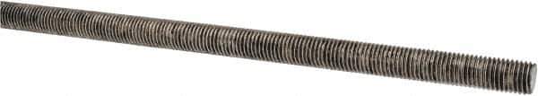 Made in USA - 5/16-24 UNF (Fine), 3' Long, Stainless Steel Threaded Rod - Right Hand Thread - Top Tool & Supply