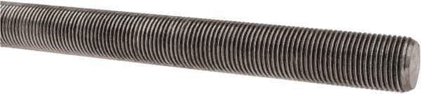 Made in USA - 5/8-18 UNF (Fine), 3' Long, Stainless Steel Threaded Rod - Right Hand Thread - Top Tool & Supply