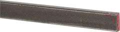 Made in USA - 36" Long x 1/8" High x 3/8" Wide, Mill Key Stock - W-1 (Water Hardening) Tool Steel - Top Tool & Supply